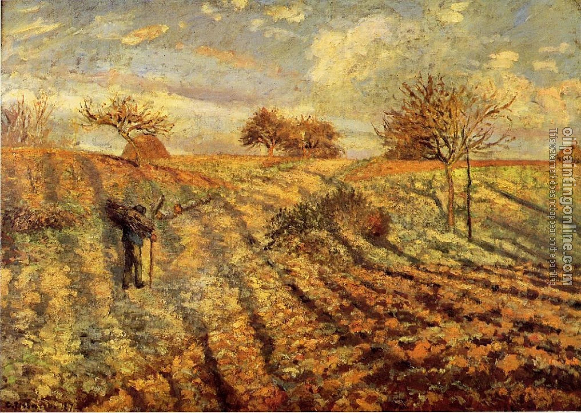 Pissarro, Camille - Hoarfrost